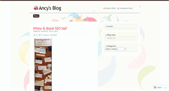 Desktop Screenshot of ancyta.wordpress.com