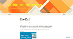 Desktop Screenshot of currentconcepts.wordpress.com