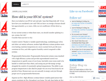 Tablet Screenshot of answerheatingandcooling.wordpress.com