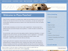 Tablet Screenshot of plazapooches.wordpress.com