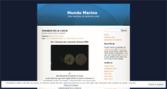 Desktop Screenshot of mundodelmar.wordpress.com