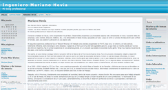 Desktop Screenshot of mhevia.wordpress.com