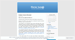 Desktop Screenshot of iforexs.wordpress.com