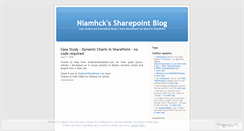 Desktop Screenshot of niamhck.wordpress.com