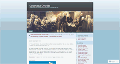 Desktop Screenshot of chronicler55.wordpress.com
