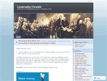 Tablet Screenshot of chronicler55.wordpress.com