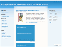 Tablet Screenshot of apepblog.wordpress.com