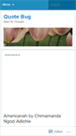 Mobile Screenshot of andquotes.wordpress.com