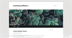 Desktop Screenshot of marketingaffiliate4.wordpress.com