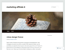 Tablet Screenshot of marketingaffiliate4.wordpress.com