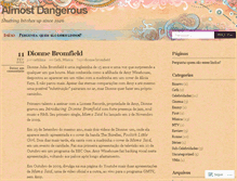 Tablet Screenshot of almostdangerous.wordpress.com