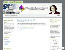 Tablet Screenshot of dcsmartmeterpilot.wordpress.com