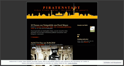 Desktop Screenshot of piratenstadt.wordpress.com