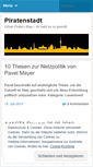 Mobile Screenshot of piratenstadt.wordpress.com