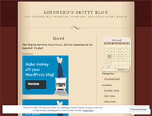 Tablet Screenshot of kingnerd.wordpress.com
