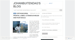 Desktop Screenshot of johanbuitendag.wordpress.com