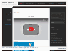 Tablet Screenshot of ianonsports.wordpress.com