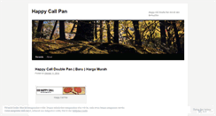 Desktop Screenshot of happycallpan.wordpress.com