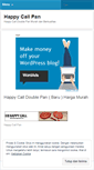 Mobile Screenshot of happycallpan.wordpress.com