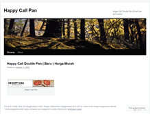 Tablet Screenshot of happycallpan.wordpress.com