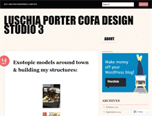 Tablet Screenshot of cofadesignstudio3.wordpress.com