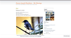 Desktop Screenshot of getjins.wordpress.com