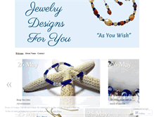 Tablet Screenshot of jewelrydesignsforyou.wordpress.com