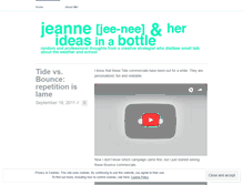 Tablet Screenshot of jeannejensen.wordpress.com