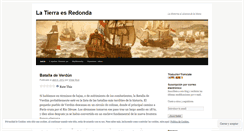 Desktop Screenshot of latierraesredonda.wordpress.com