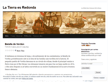 Tablet Screenshot of latierraesredonda.wordpress.com