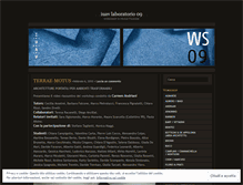 Tablet Screenshot of laboratorio09.wordpress.com