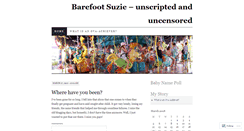 Desktop Screenshot of barefootsuzie.wordpress.com