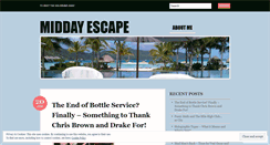 Desktop Screenshot of middayescape.wordpress.com