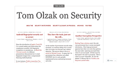 Desktop Screenshot of olzak.wordpress.com