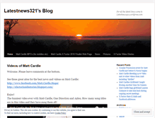 Tablet Screenshot of latestnews321.wordpress.com
