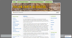 Desktop Screenshot of fallenearthbloggers.wordpress.com