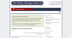 Desktop Screenshot of neilvessey.wordpress.com