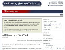 Tablet Screenshot of neilvessey.wordpress.com