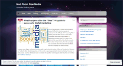 Desktop Screenshot of manmediang.wordpress.com