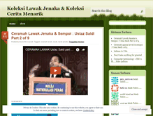 Tablet Screenshot of lawakjenaka.wordpress.com