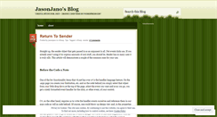 Desktop Screenshot of jasonjano.wordpress.com
