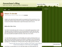 Tablet Screenshot of jasonjano.wordpress.com