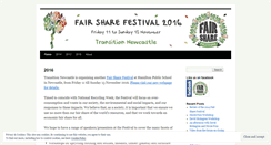 Desktop Screenshot of fairsharefestival.wordpress.com