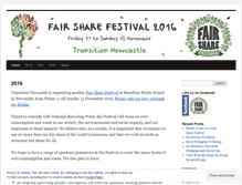 Tablet Screenshot of fairsharefestival.wordpress.com