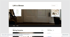 Desktop Screenshot of breezelife.wordpress.com