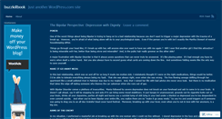 Desktop Screenshot of buzzkillbook.wordpress.com