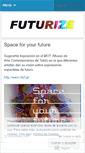 Mobile Screenshot of futurize.wordpress.com