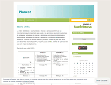Tablet Screenshot of planest.wordpress.com