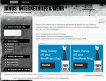 Tablet Screenshot of janusnowak.wordpress.com