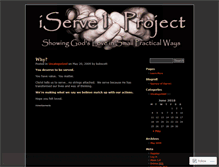 Tablet Screenshot of iserve1.wordpress.com